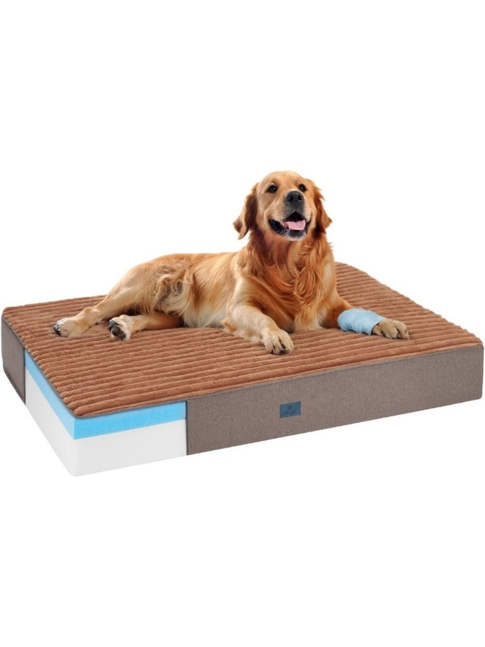 Orthopedic Memory Foam Dog Bed for Senior Dogs - 7" Thick XL Comfort Pet Bed